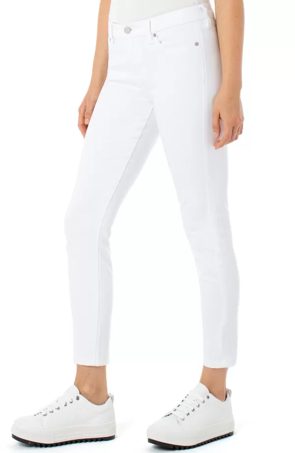 Women Liverpool Los Angeles Abby Ankle Skinny Stretch