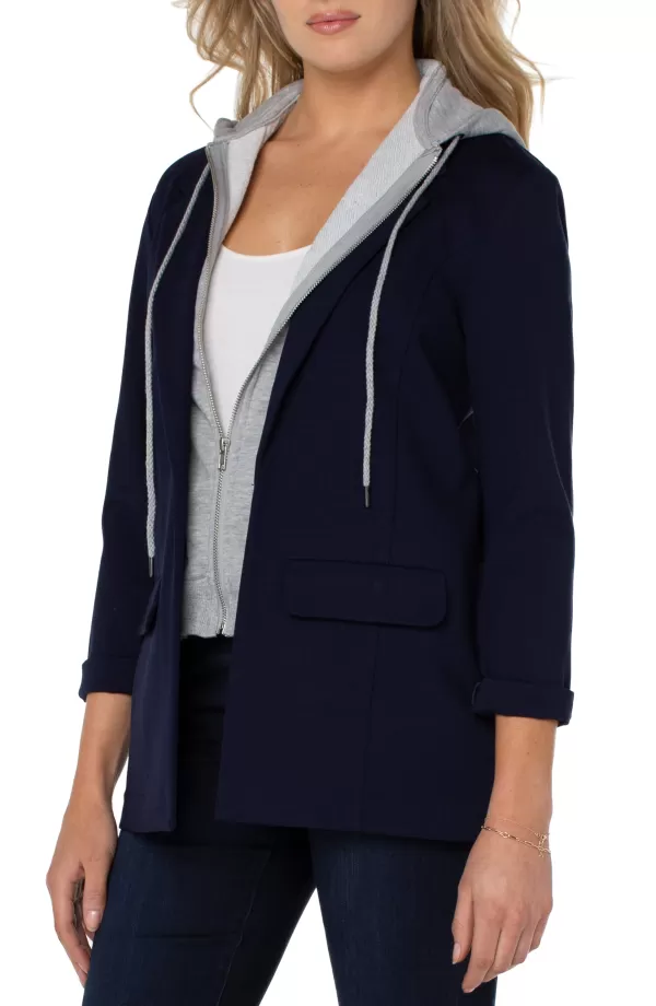 Women Liverpool Los Angeles Blazer W/ Removable Hood