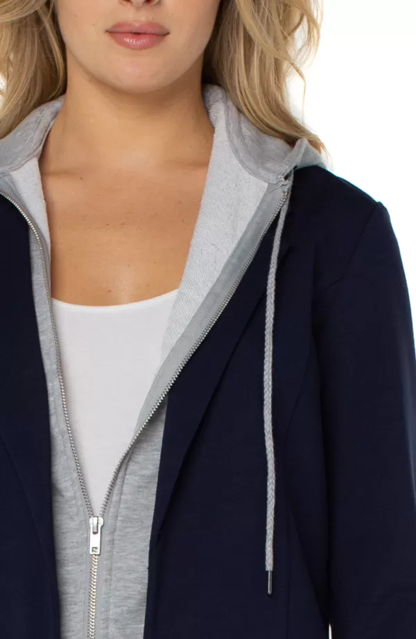 Women Liverpool Los Angeles Blazer W/ Removable Hood