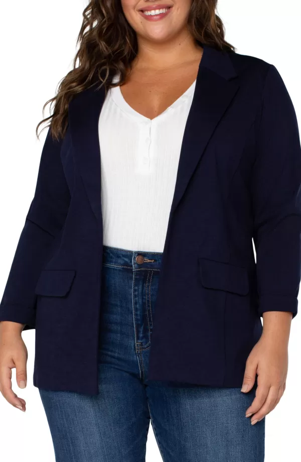 Women Liverpool Los Angeles Boyfriend Blazer With Princess Dart