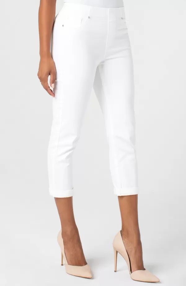 Women Liverpool Los Angeles Chloe Crop Rolled Cuff Stretch