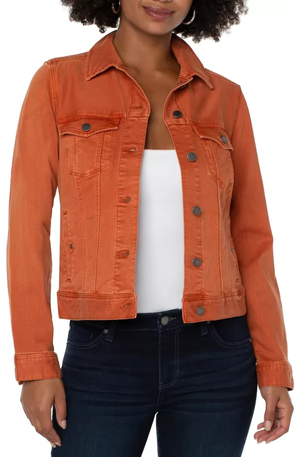 Women Liverpool Los Angeles Classic Jean Jacket