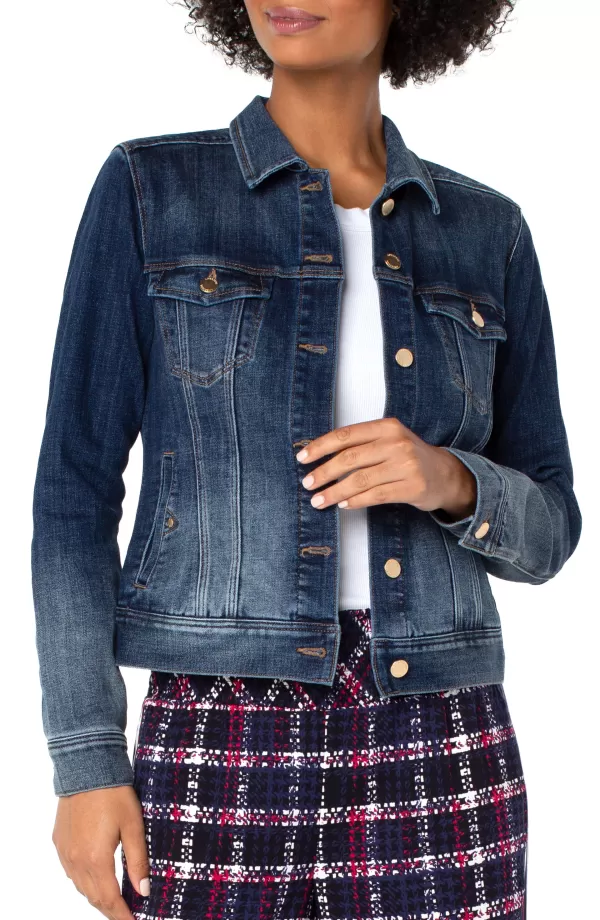 Women Liverpool Los Angeles Classic Jean Jacket