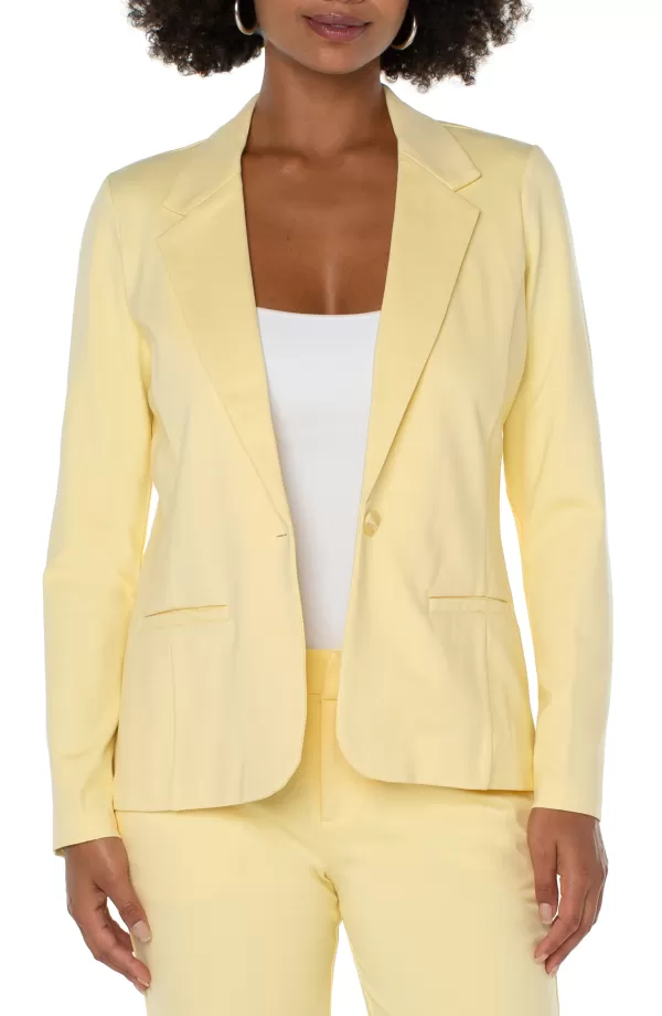 Women Liverpool Los Angeles Fitted Blazer Super Stretch Ponte