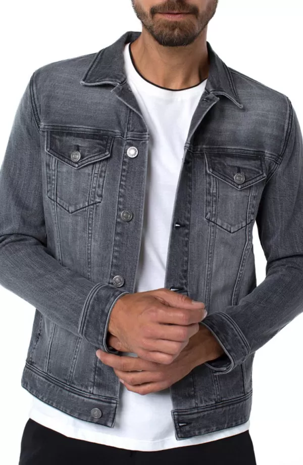 Men Liverpool Los Angeles Jean Jacket