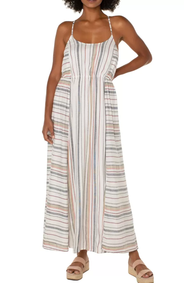 Women Liverpool Los Angeles Maxi Dress With Smocked Back