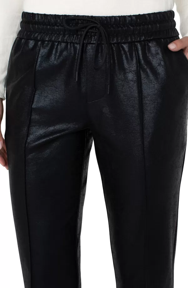 Women Liverpool Los Angeles Pull On Ankle Trouser With Pin Tucks