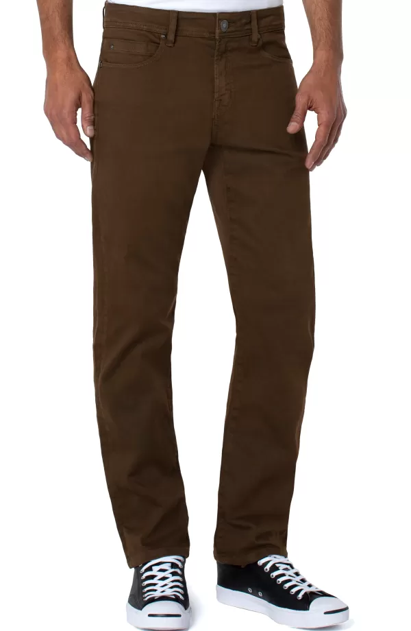 Men Liverpool Los Angeles Regent Relaxed Straight Colored Denim