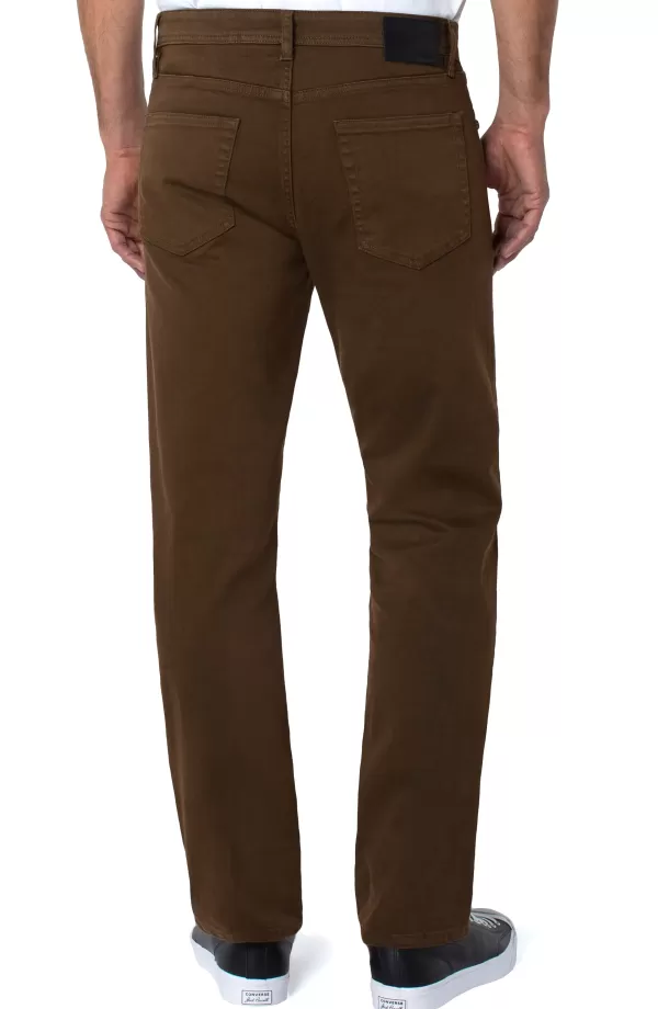 Men Liverpool Los Angeles Regent Relaxed Straight Colored Denim