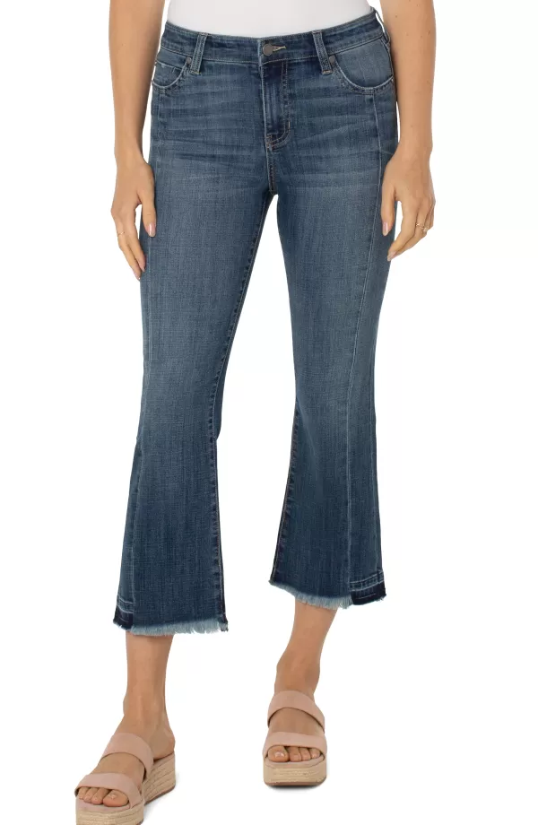 Women Liverpool Los Angeles Seamed Hannah Crop Flare