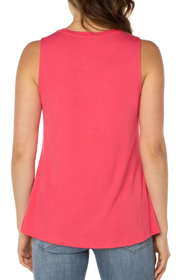 Women Liverpool Los Angeles Sleeveless Scoop Neck Tank