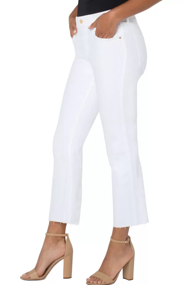 Women Liverpool Los Angeles The Gia Glider® Crop Flare With Back Pleat