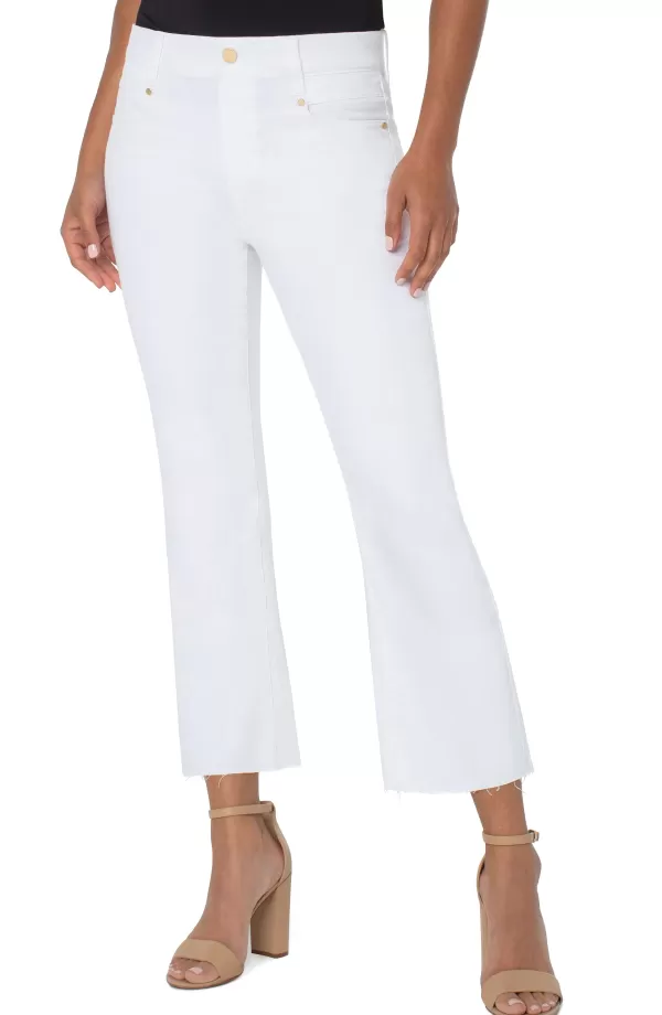 Women Liverpool Los Angeles The Gia Glider® Crop Flare With Back Pleat