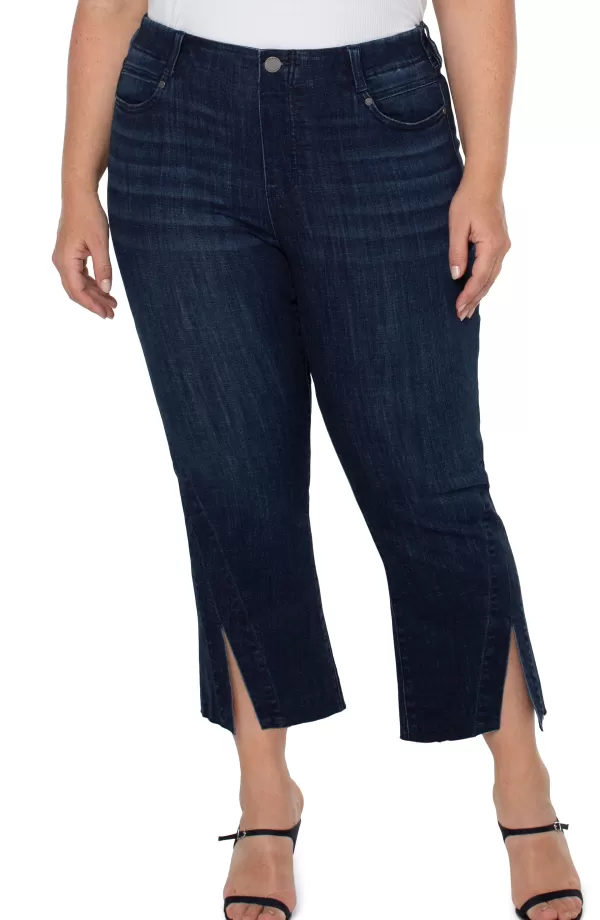 Women Liverpool Los Angeles The Gia Glider® Crop Twisted Seam