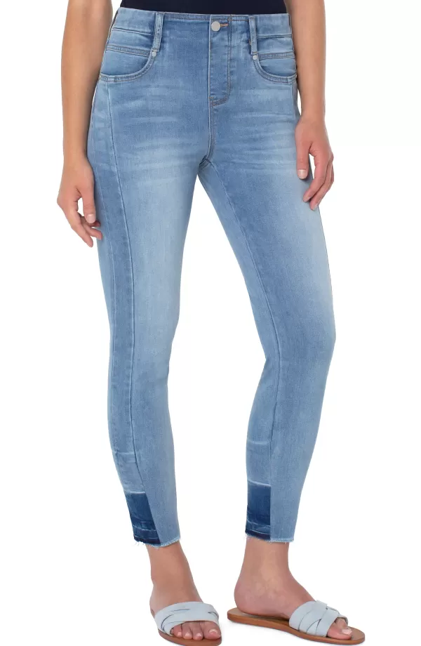 Women Liverpool Los Angeles The Gia Glider®Seamed Crop Skinny