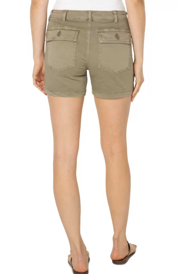 Women Liverpool Los Angeles Utility Short With Flap Pockets