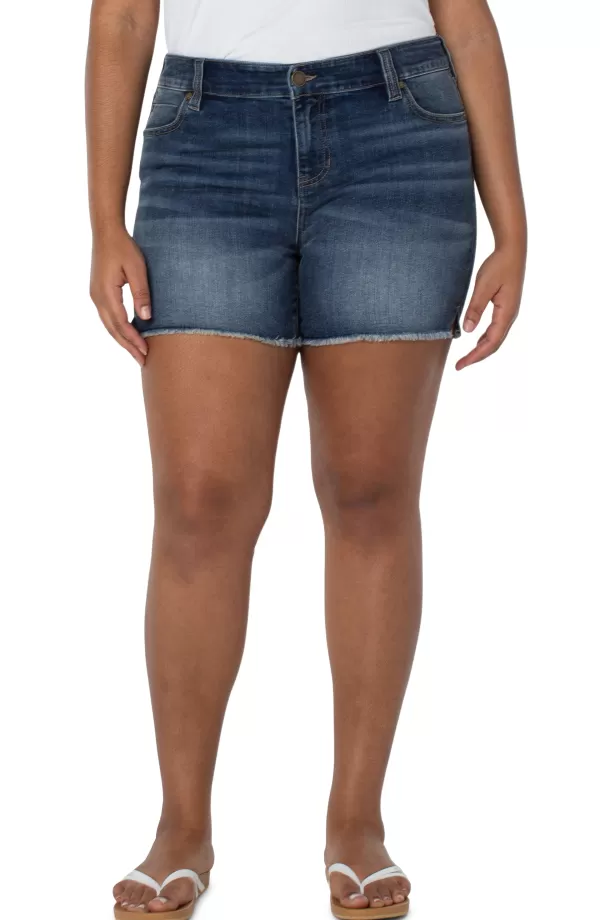 Women Liverpool Los Angeles Vickie Fray Hem Short Eco